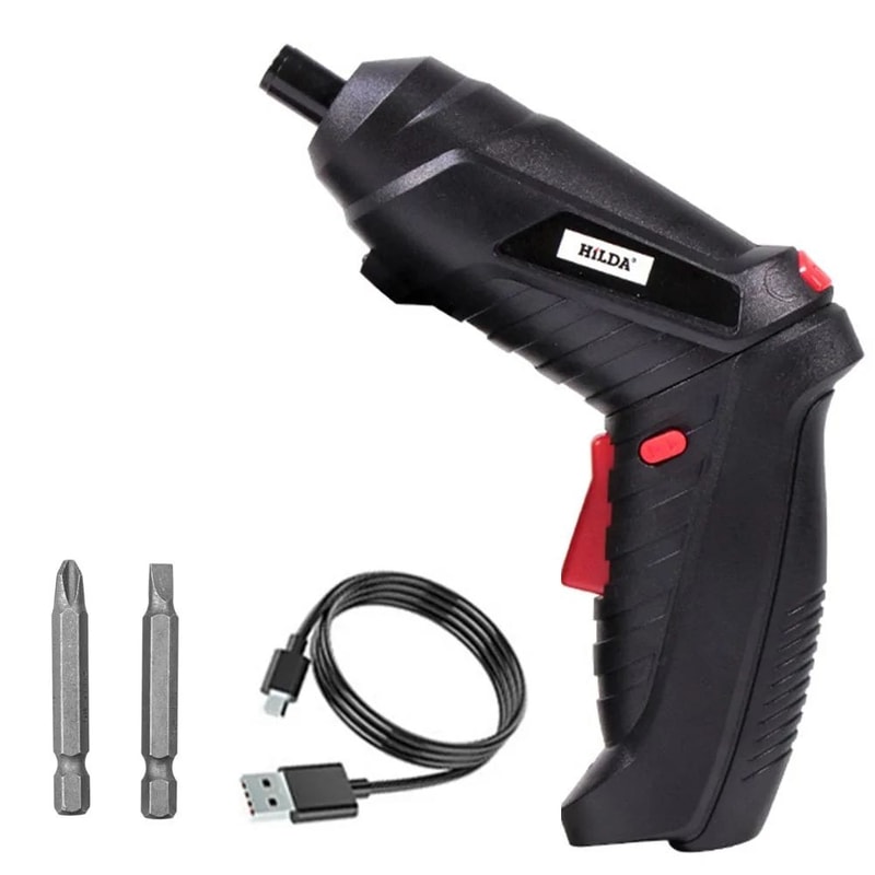36V Cordless Electric Screwdriver Set Rechargeable Rotatable Mini Drill Driver For Home Repairs D 8