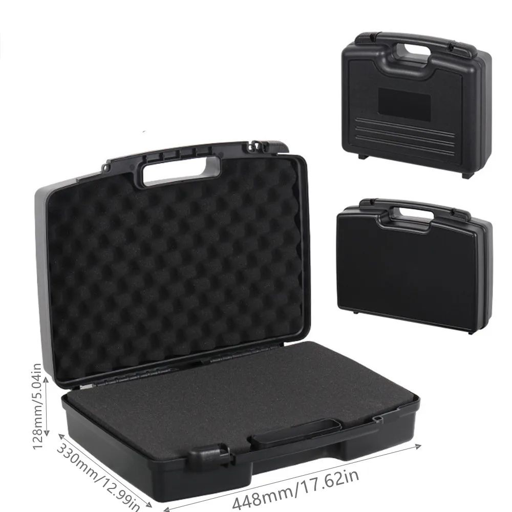Portable Multifunction Plastic Tool Box Case Protective Storage For Instruments Notebook Outdoor G 0