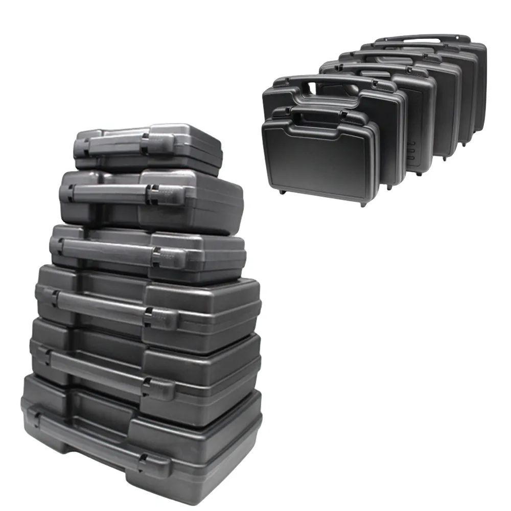 Portable Multifunction Plastic Tool Box Case Protective Storage For Instruments Notebook Outdoor G 1