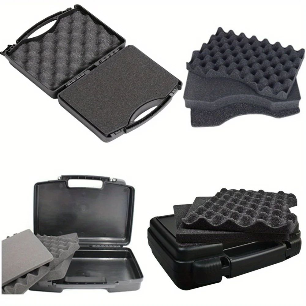 Portable Multifunction Plastic Tool Box Case Protective Storage For Instruments Notebook Outdoor G 3