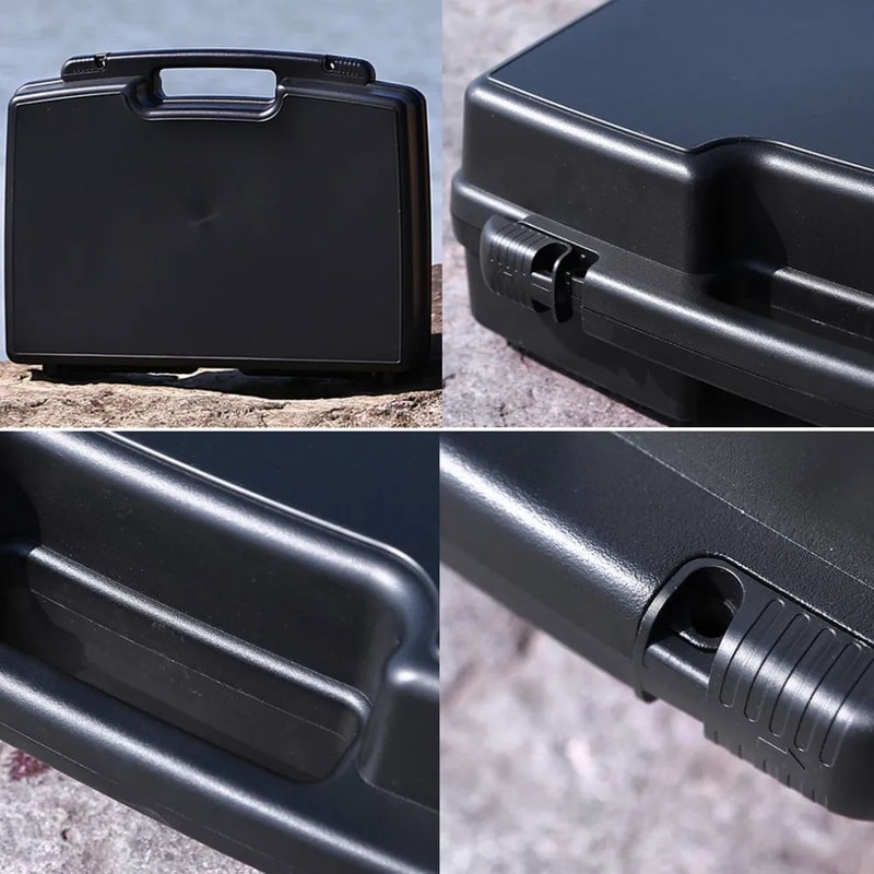 Portable Multifunction Plastic Tool Box Case Protective Storage For Instruments Notebook Outdoor G 4
