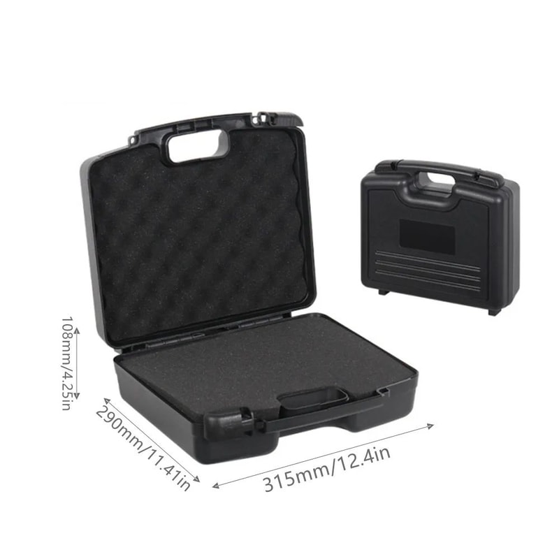 Portable Multifunction Plastic Tool Box Case Protective Storage For Instruments Notebook Outdoor G 7