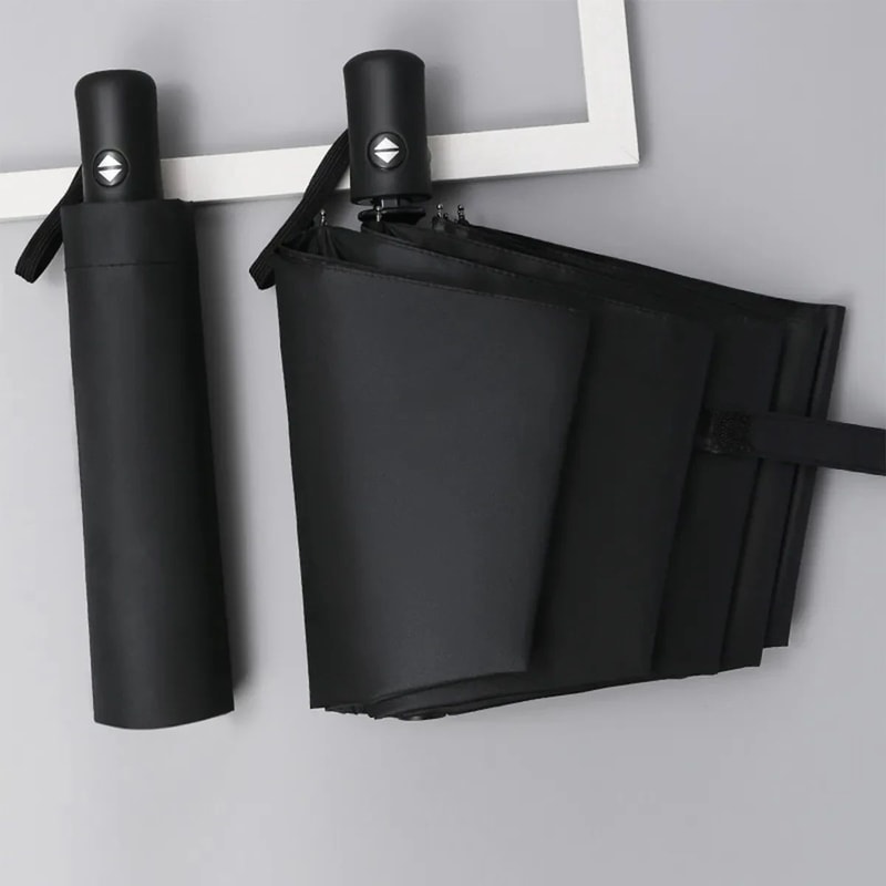 8Rib Automatic Folding Umbrella With UV Protection Compact Windproof Travel Rain Sun Umbrella Lig 6