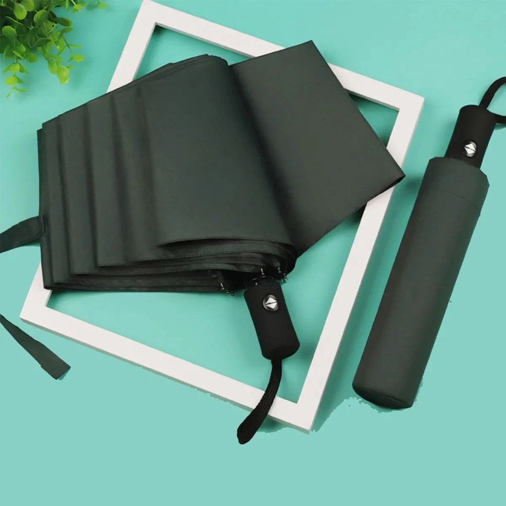 8Rib Automatic Folding Umbrella With UV Protection Compact Windproof Travel Rain Sun Umbrella Lig 7