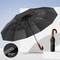UPF50 UV Protection Windproof Compact Automatic Folding Umbrella Stylish Sun Rain Umbrella With C 7