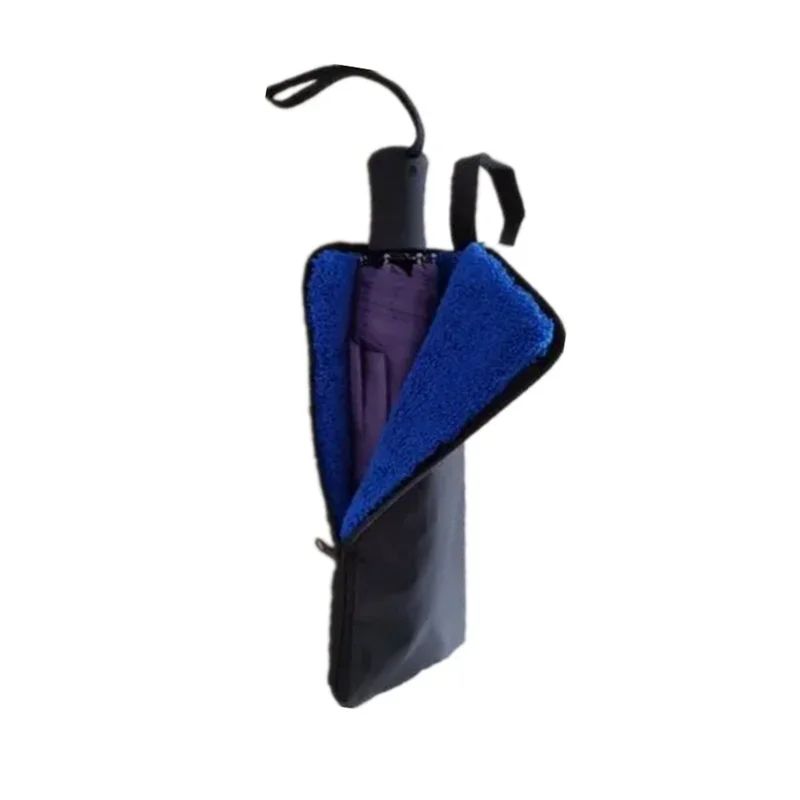 WaterAbsorbing Microfiber Umbrella Storage Bag Waterproof Portable Umbrella Cover Sleeve For Home 5