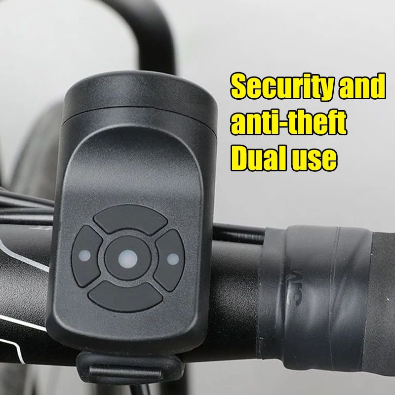 120dB Electronic Bike Horn Alarm Bell Loud Police Siren Warning Sound For Bicycle Scooter Kids Ha 5
