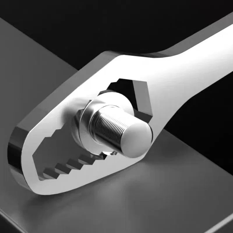 Universal SelfTightening Torx Wrench Adjustable DoubleHead Spanner For Nuts Bolts Factory Repair 4
