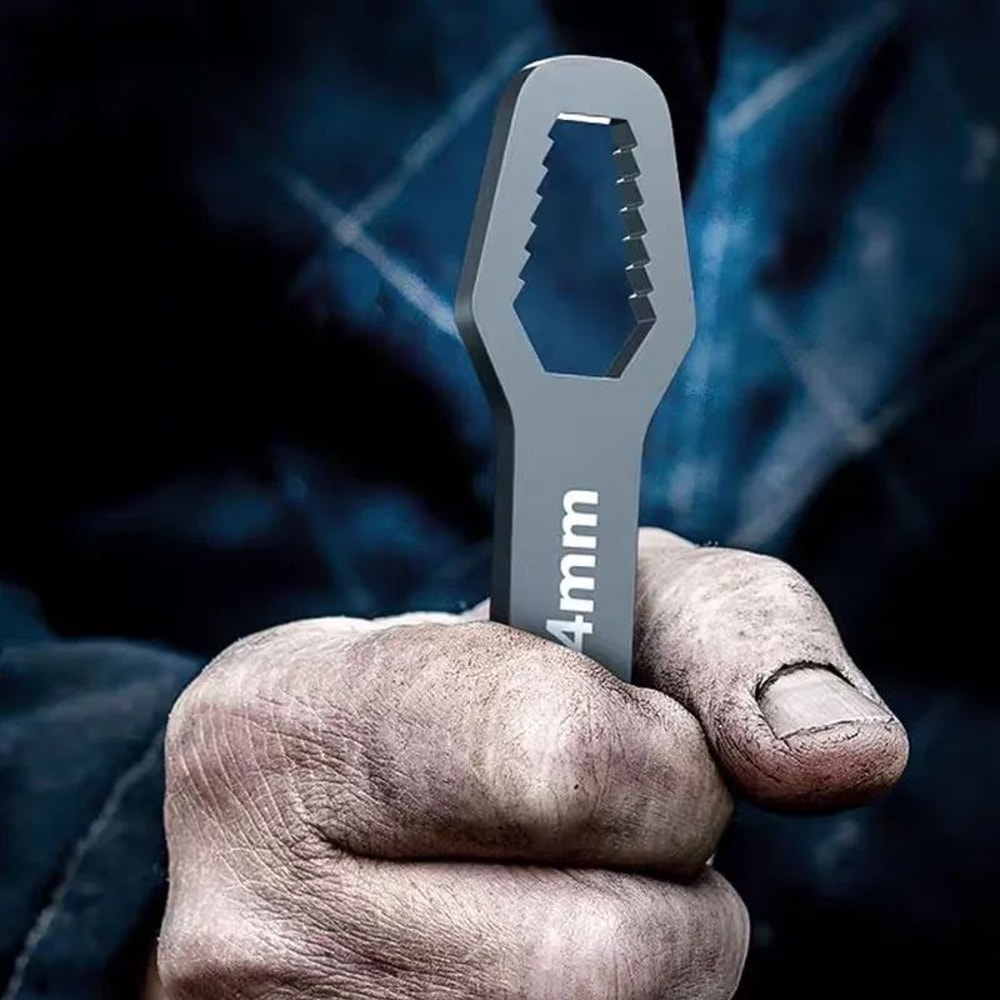 Universal SelfTightening Torx Wrench Adjustable DoubleHead Spanner For Nuts Bolts Factory Repair 5