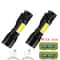 Rechargeable Zoomable LED Flashlight With LCD Power Display Waterproof High Power Torch For Camping 14