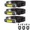 Rechargeable COB LED Headlamp With Strong Magnet Super Bright Waterproof Head Torch For Fishing Cam 8