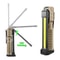Folding COB XPE LED Work Light Flashlight Rechargeable Inspection Torch With Red SOS Strobe For Ca 0