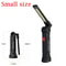 Folding COB XPE LED Work Light Flashlight Rechargeable Inspection Torch With Red SOS Strobe For Ca 6