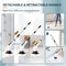 2025 Electric Rotating Floor Scrubber Brush Rechargeable Power Shower Tile Cleaner With 9 Heads D 4