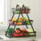 3Tier Fruit Basket Stand With Storage Box SpaceSaving Countertop Produce Organizer For Kitchen Pan 4