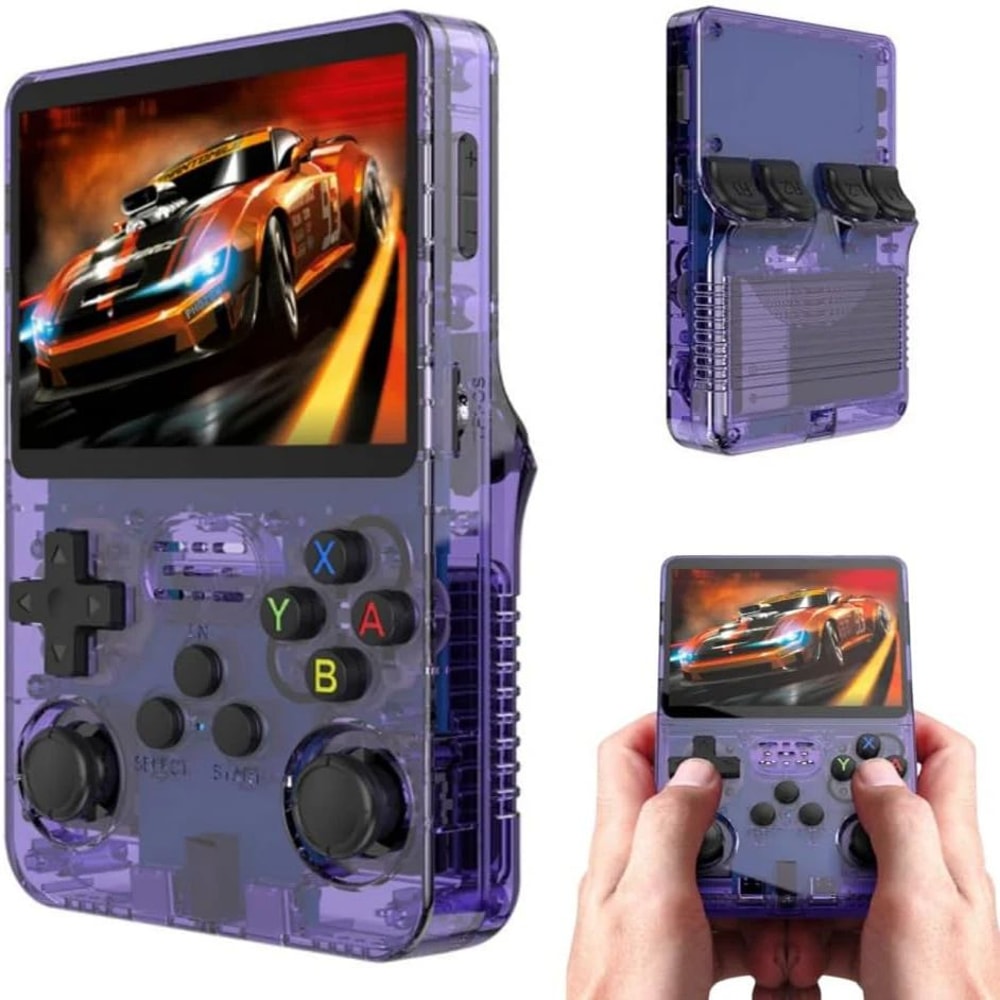 R36S Retro Handheld Game Console 35 In IPS Screen 22000 BuiltIn Games 128GB Portable Video Game Pl 0