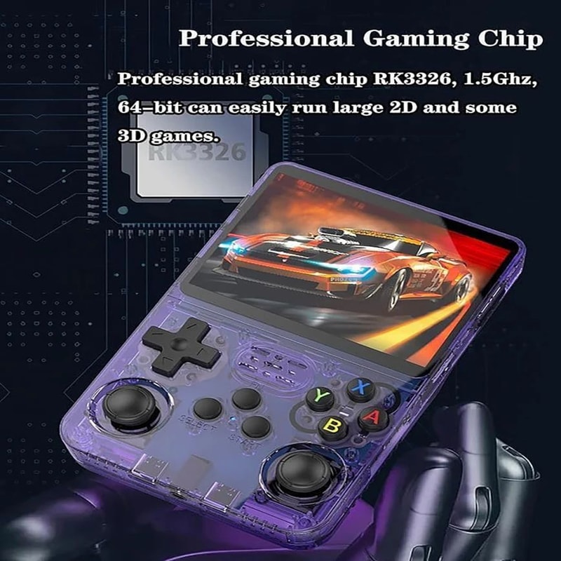 R36S Retro Handheld Game Console 35 In IPS Screen 22000 BuiltIn Games 128GB Portable Video Game Pl 2