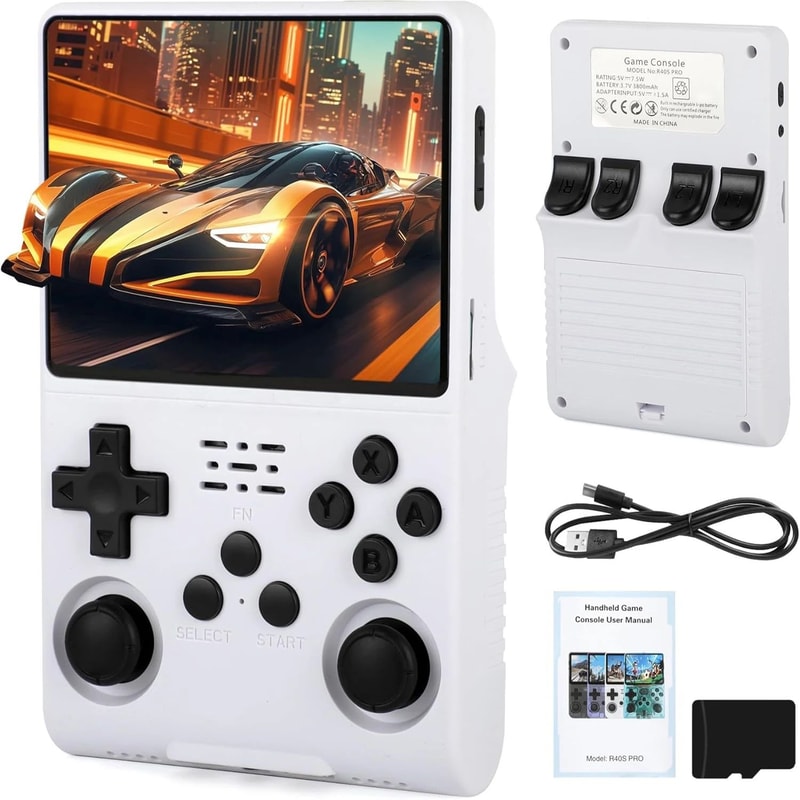 R36S Retro Handheld Game Console 35 In IPS Screen 22000 BuiltIn Games 128GB Portable Video Game Pl 7