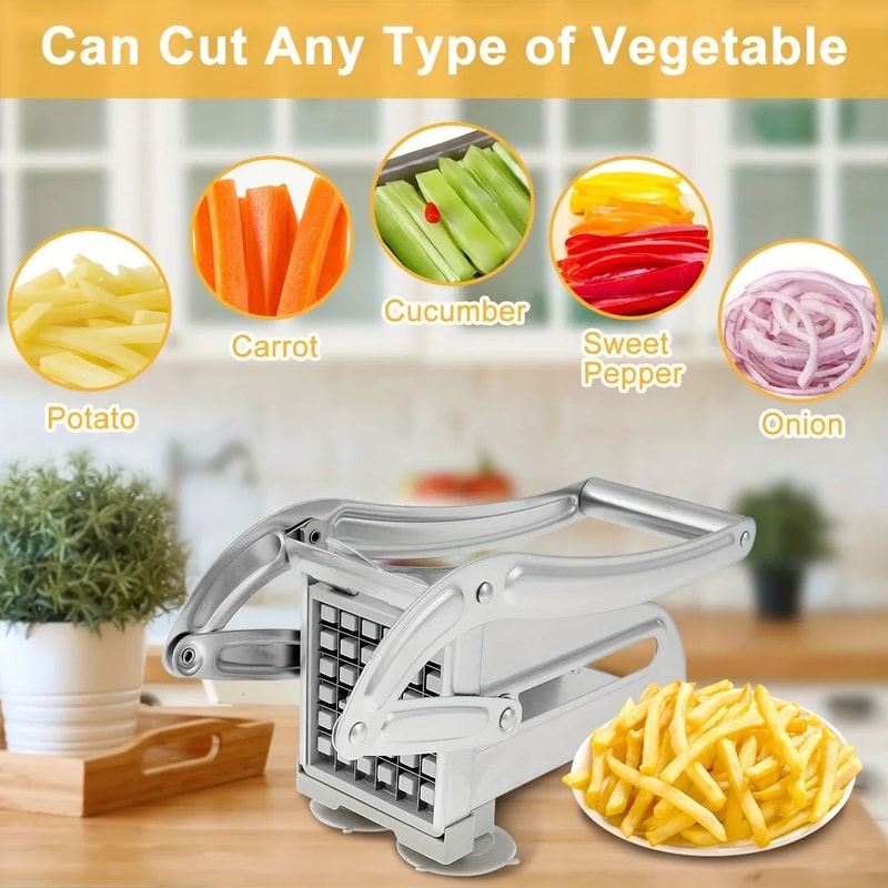 Rapid Potato Slicer Cutter With 3646Hole Blade MultiFunction Onion Vegetable Chopper For Fries Sa 5