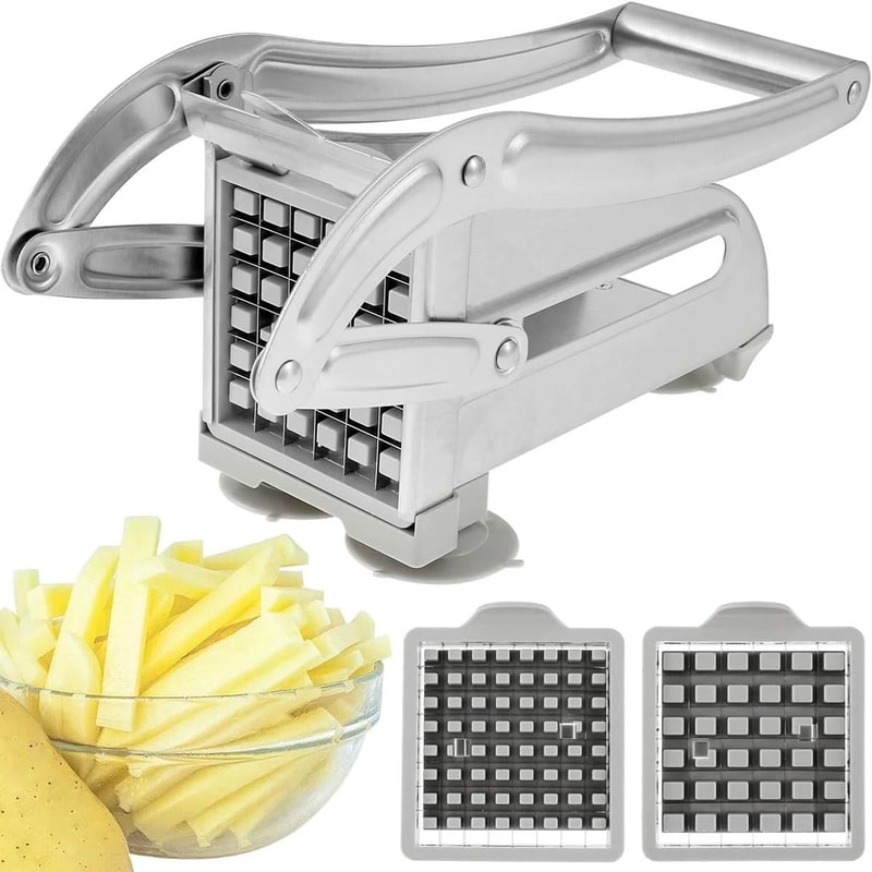 Rapid Potato Slicer Cutter With 3646Hole Blade MultiFunction Onion Vegetable Chopper For Fries Sa 6