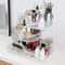 3Tier Round Metal Storage Rack No Assembly Fruit Basket Cosmetic Organizer For Kitchen Countertop 1