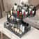 3Tier Round Metal Storage Rack No Assembly Fruit Basket Cosmetic Organizer For Kitchen Countertop 6