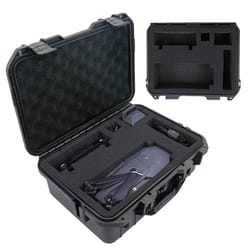 waterproof hard carry tool case with pre-cut foam – shockproof protective storage box for tools & electronics