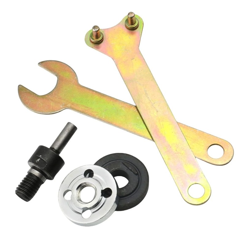 38 Inches Drill To Angle Grinder Adapter Rod With Handle Cutting Polishing Conversion Tool For Me 5