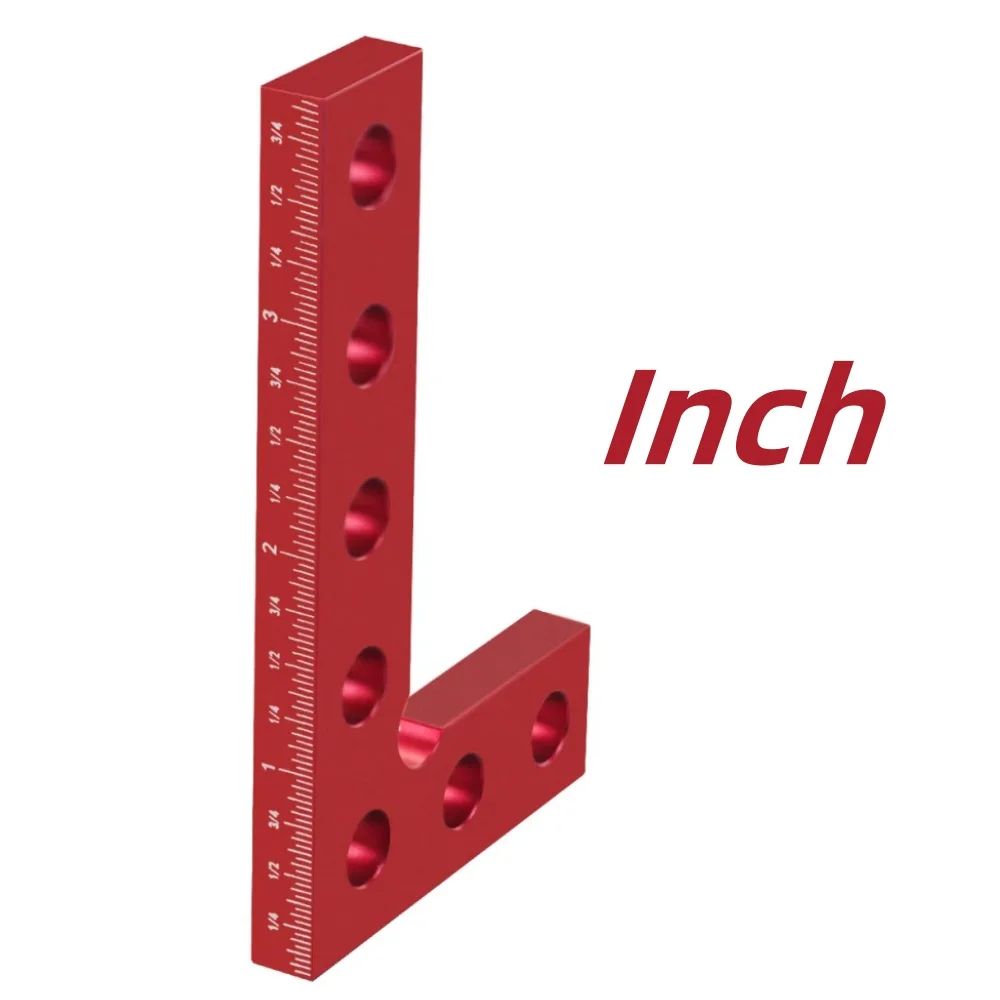 Aluminum 90 Precision Pocket Square For Woodworking Right Angle Marking Gauge Ruler For Carpentry 1