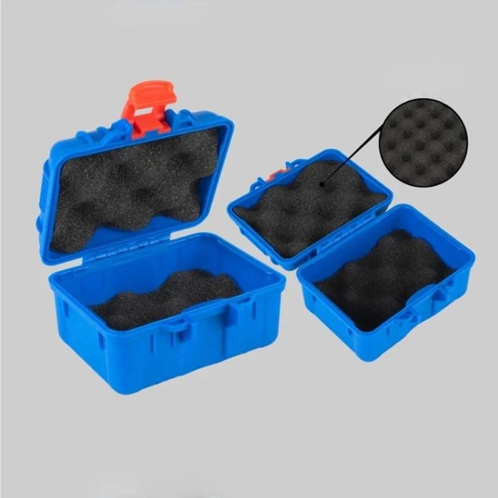 Portable PP Small Parts Storage Case With Cotton Padding MoistureProof Protective Organizer Box Fo 3