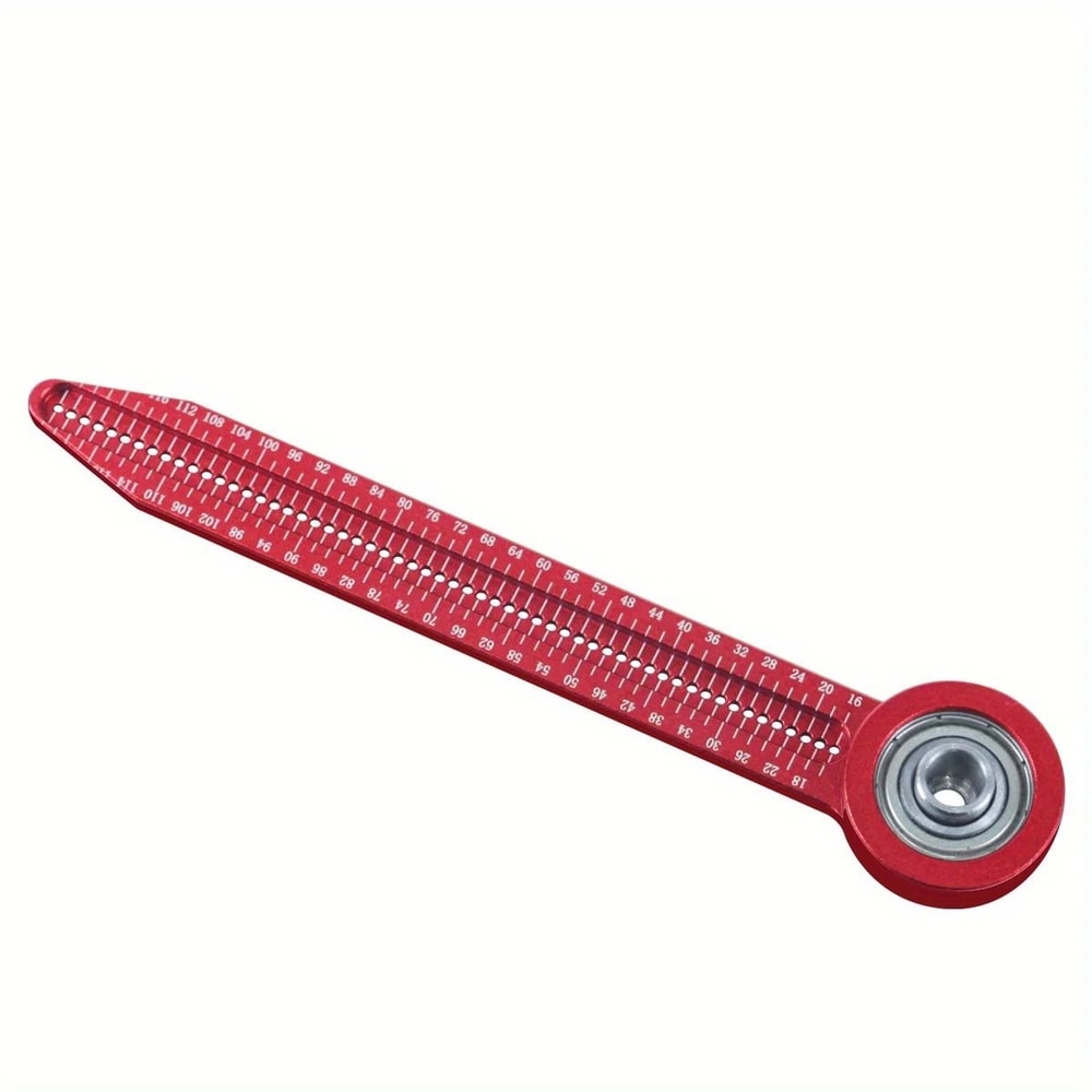 Precision Woodworking Scribe Gauge Compass Circular Drawing Hole Marking Ruler Tool For Carpentry 4