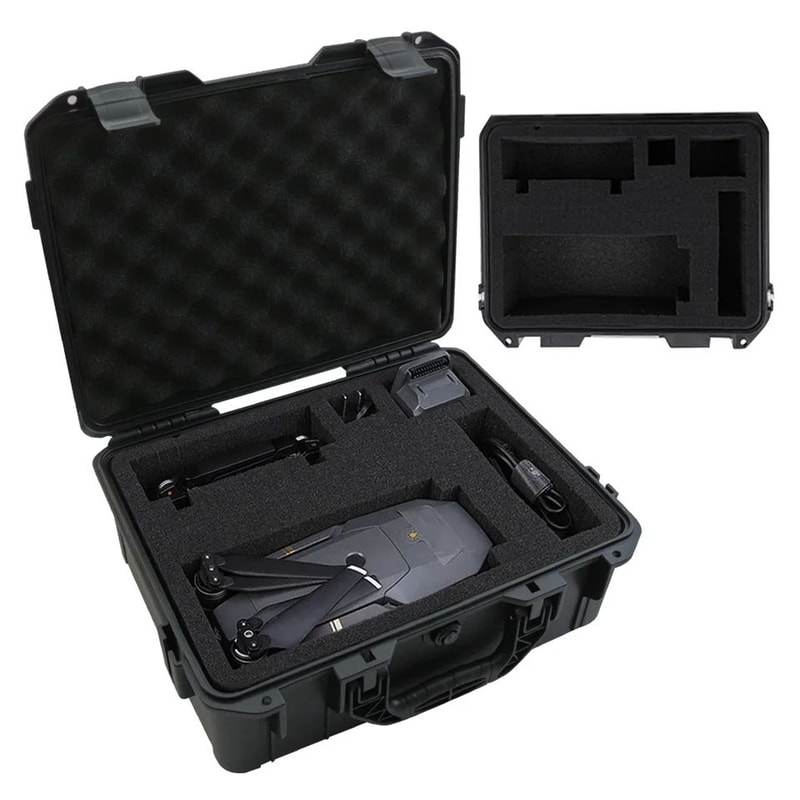 Universal Waterproof Shockproof Hard Tool Case With PreCut Foam Insert Portable Plastic Carry Stor 1