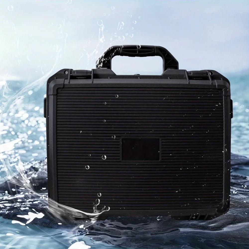 Universal Waterproof Shockproof Hard Tool Case With PreCut Foam Insert Portable Plastic Carry Stor 5