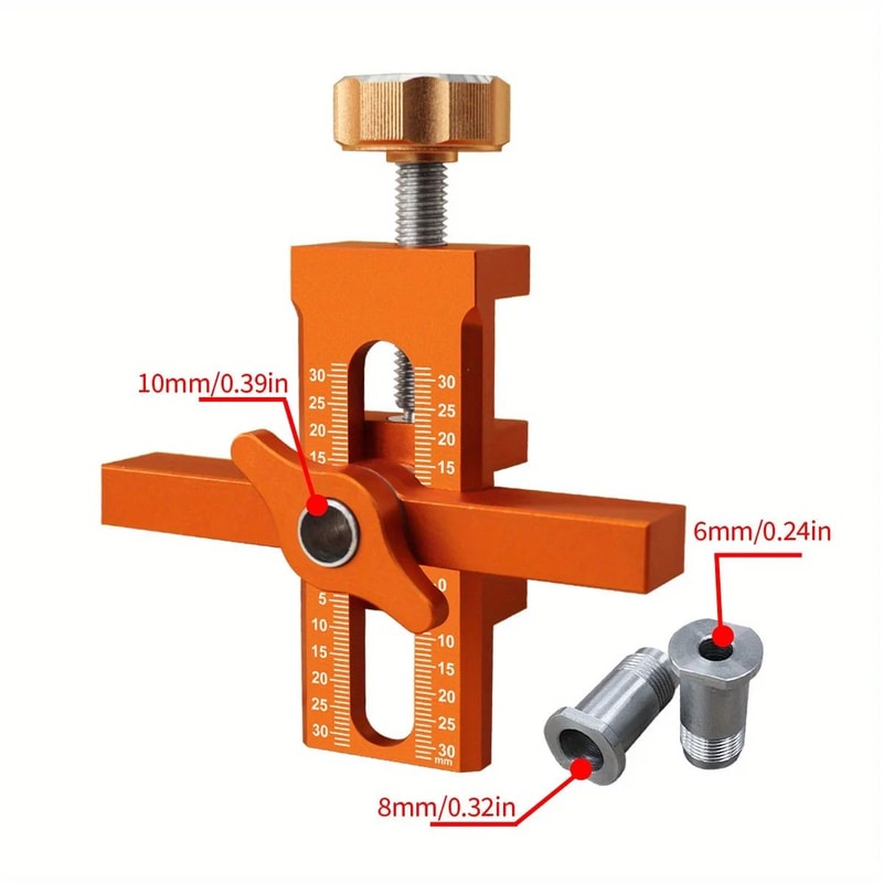 2in1 Cabinet Door Installation Jig With 233139 In Punch Locator Rebounder Mounting Positioner Tool 6