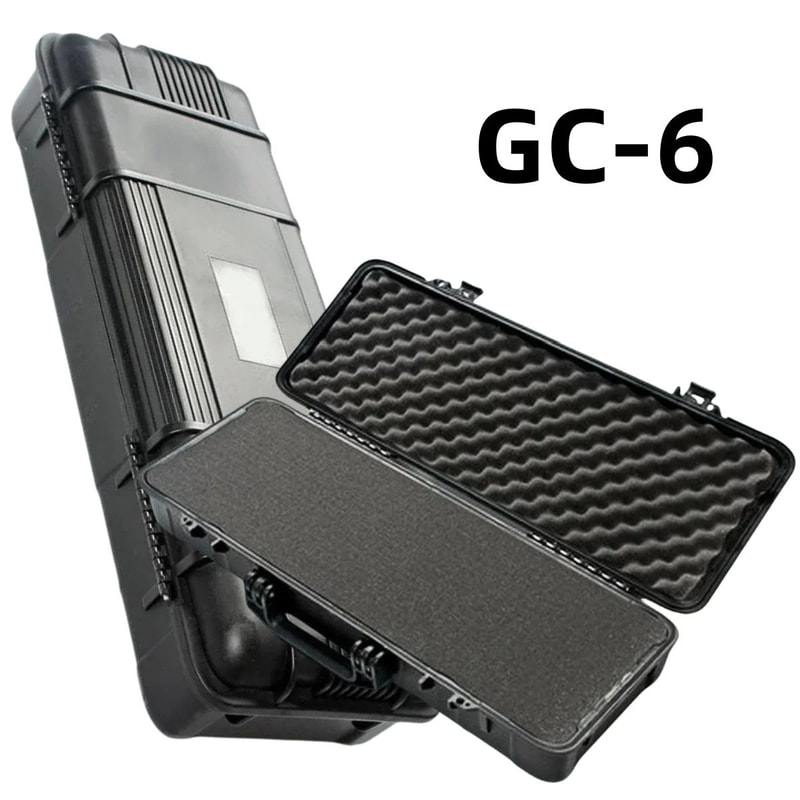 Waterproof Shockproof Hard Carry Case With Foam Sponge Protective Organizer Box For Camera Instrum 0