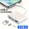 3in1 USBC Card Reader Adapter SDTFCF Memory Card Converter For MacBook Pro Huawei TypeC Devices F 5