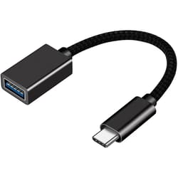 usb to usb-c otg adapter cable – type c converter connector for xiaomi, samsung s20, huawei & macbook pro data sync