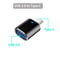 LED USB 30 OTG Adapter Converter USBAMicro USB To USBC Female Connector For Samsung Xiaomi POCO Fa 2