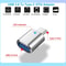 LED USB 30 OTG Adapter Converter USBAMicro USB To USBC Female Connector For Samsung Xiaomi POCO Fa 4