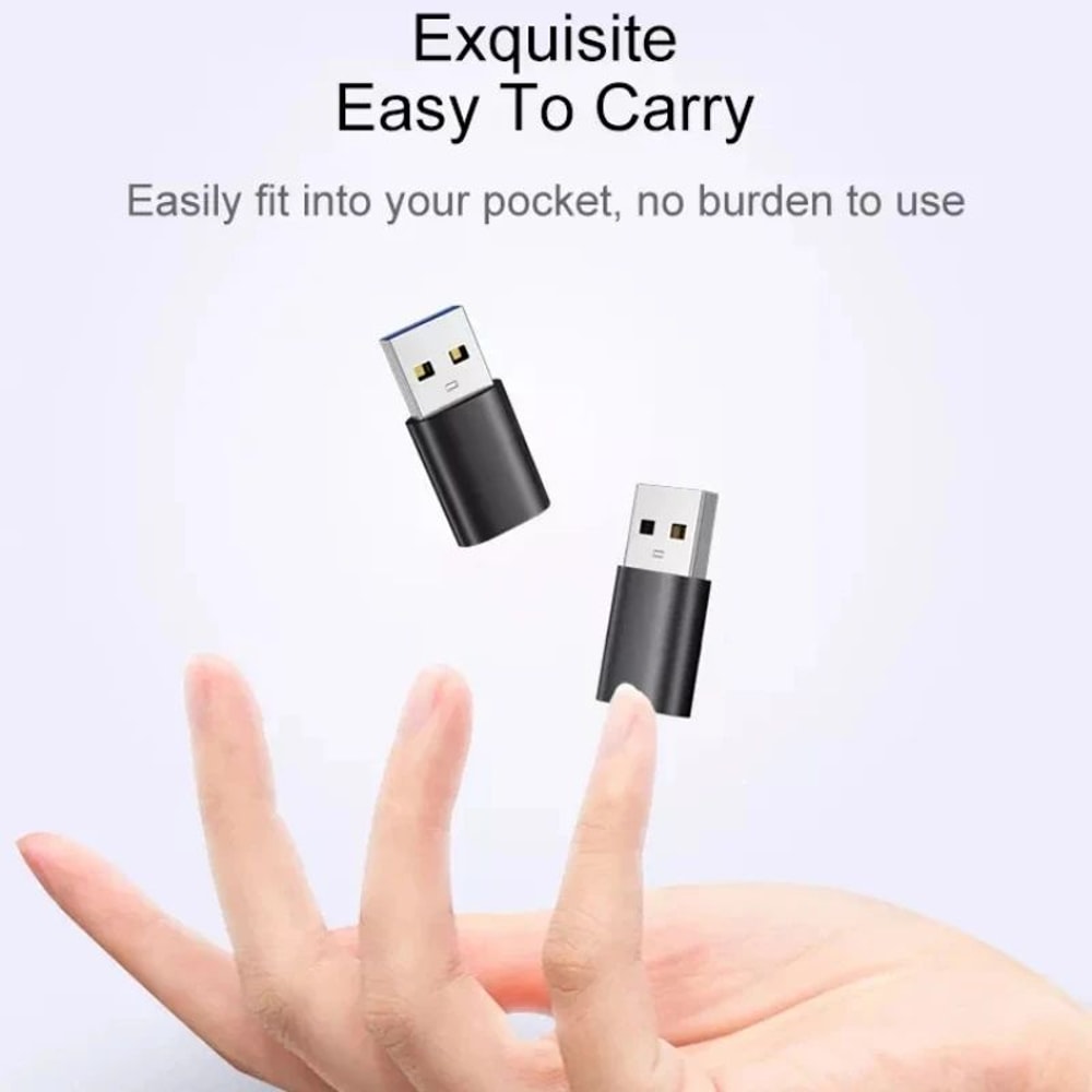 USBC To USB 30 Adapter HighSpeed Type C To USBA Converter For Laptop Phone Flash Drive Accessorie 4