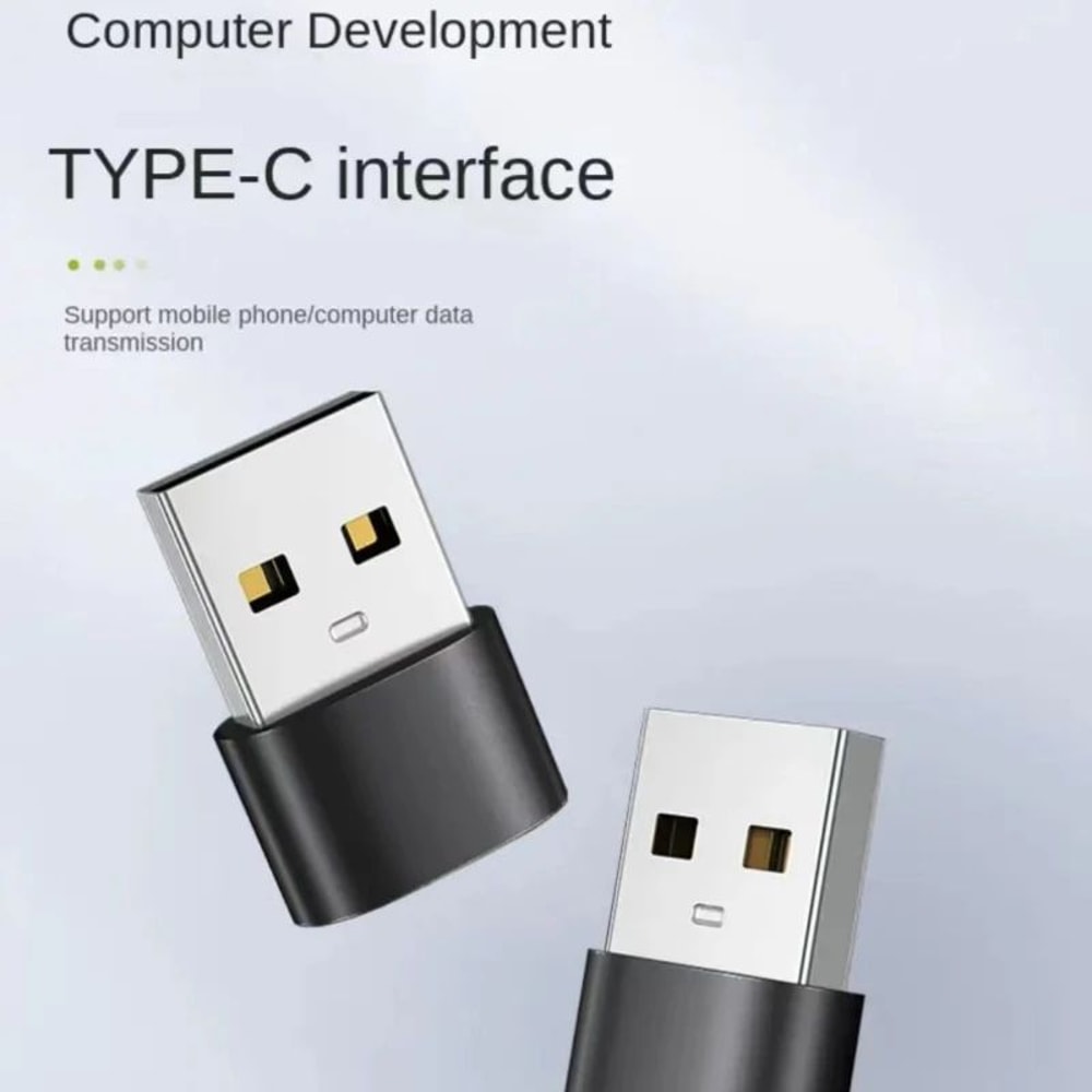 2 Pcs USBC To Micro USB OTG Adapter Cable TypeC Male To Micro USB Female Converter For MacBook Sa 5