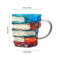 3D BookShaped Colored Glass Coffee Mug Novelty Painted Book Mug Cup Gift For Book Lovers Literatu 6