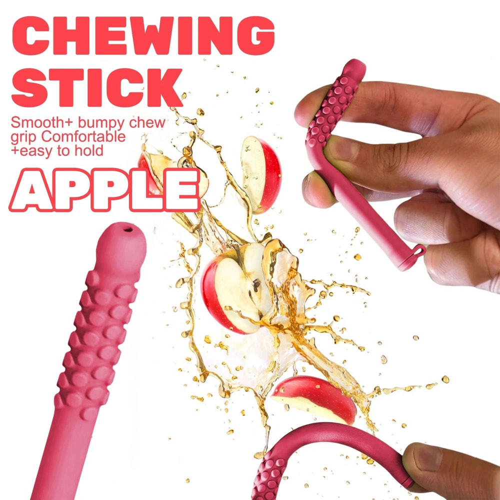 Silicone Essential Oil Chew Stick For Anxiety Relief Aromatherapy Breathing Aid Chewable Stress C 3