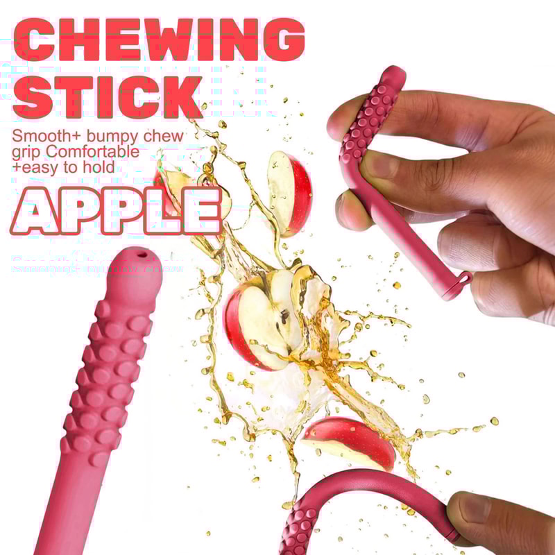 Silicone Essential Oil Chew Stick For Anxiety Relief Aromatherapy Breathing Aid Chewable Stress C 6