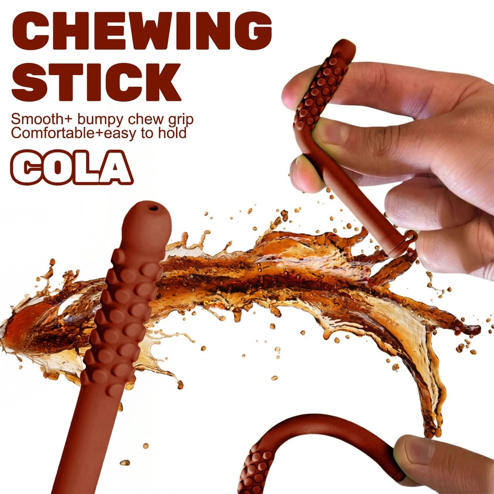 Silicone Essential Oil Chew Stick For Anxiety Relief Aromatherapy Breathing Aid Chewable Stress C 9