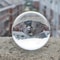 K9 Clear Crystal Ball Decor Solid Glass Sphere Figurine For Home Display Photography Props Elegan 0