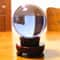 K9 Clear Crystal Ball Decor Solid Glass Sphere Figurine For Home Display Photography Props Elegan 3