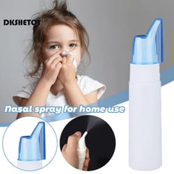 infant nasal rinse spray bottle | baby nose cleaner irrigator atomizer for rhinitis relief, allergy & sinus nasal wash