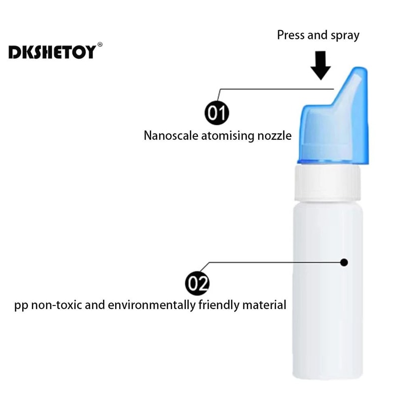 Infant Nasal Rinse Spray Bottle Baby Nose Cleaner Irrigator Atomizer For Rhinitis Relief Allergy 1