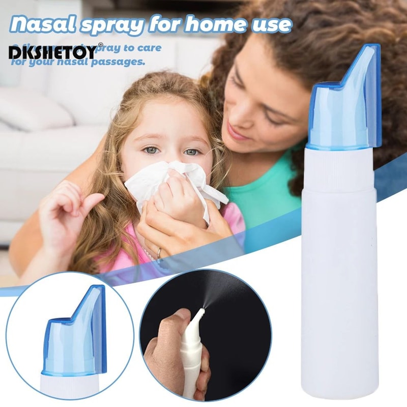 Infant Nasal Rinse Spray Bottle Baby Nose Cleaner Irrigator Atomizer For Rhinitis Relief Allergy 5